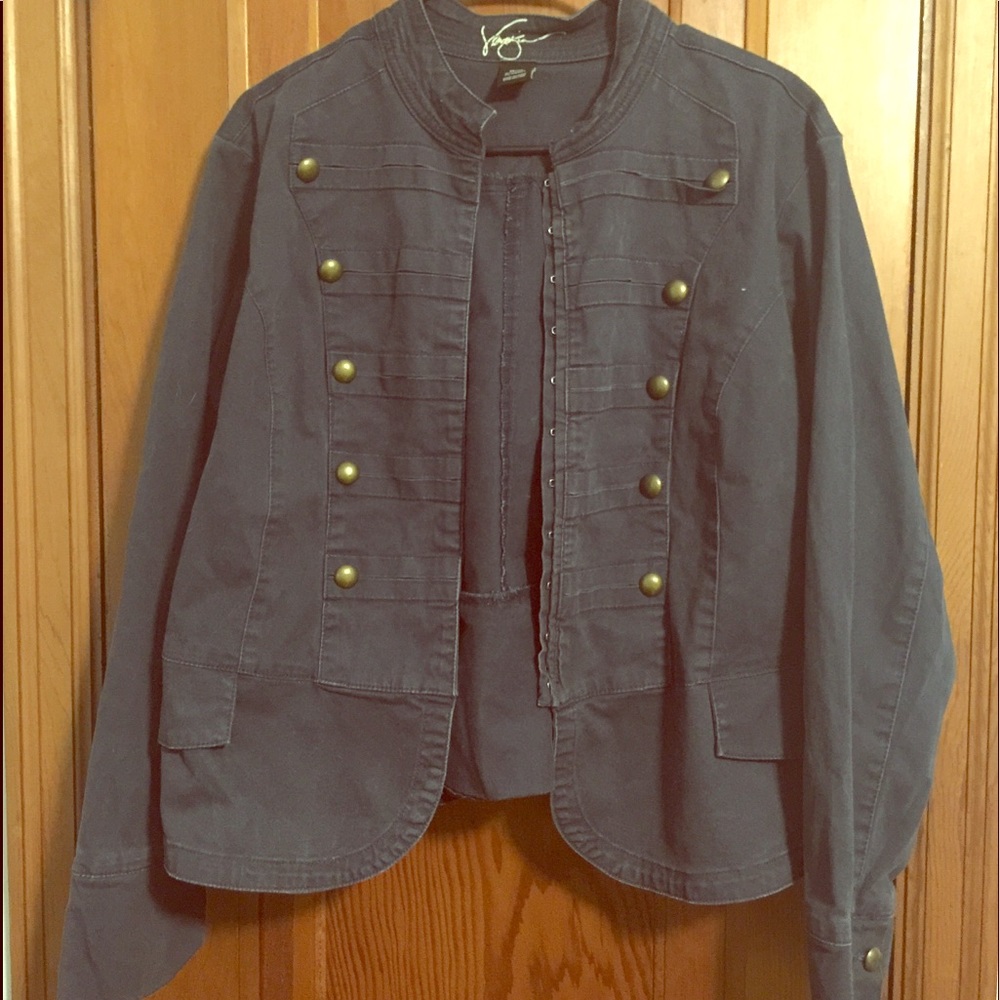 COPY - Venezia military jacket button cuffs